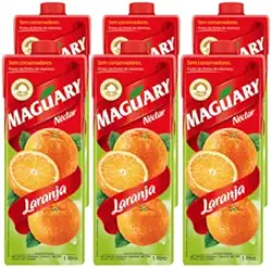 Suco Maguary Laranja 1l 6 unidades