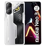 nubia Neo 3 5G Smartphone Gaming Android 15, 8+12GB RAM Dinamica + 256GB ROM, Display 6.8” FHD+ 120Hz, Camera 50MP, Smartphone Dual SIM 5G, NFC, Batteria 5230mAh, Alte Prestazioni, Cyber Silver