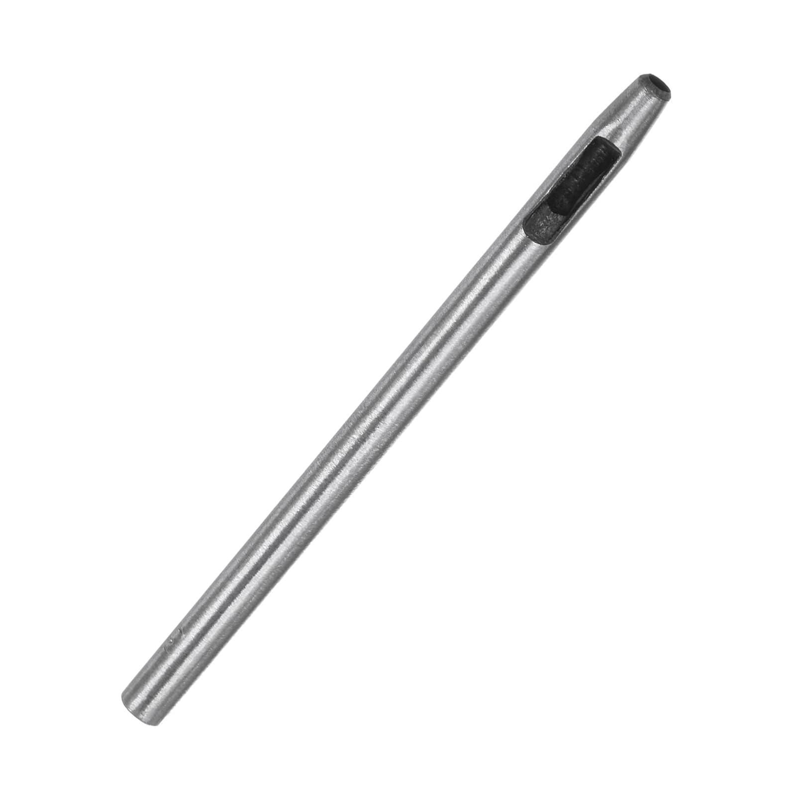 TA-VIGOR 3mm Leather Hollow Hole Punch, Alloy Steel Manual Single Hole Round Punch Tool for Belts, Watch Straps, Leather, Fabric, Rubber, Paper, Plastic, DIY Puncher