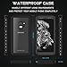 AMORNO Galaxy S9 Waterproof Case, Shockproof Dustproof Full Body Protection, Built-in Screen Protector, Touch ID, Black