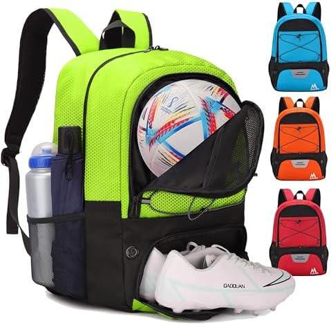 Hsmihair Soccer Bag-Soccer Backpack&Backpack for & Football Volle...