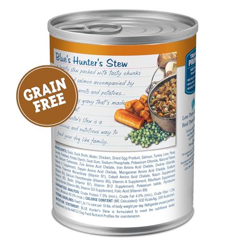 Blue Buffalo Blue's Stew Duck Adult Grain-Free Wet Dog Food, 12.5 oz, 12 ct - image 2