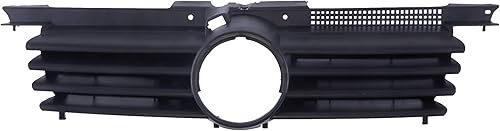 CarPartsDepot Front Black Grille Grill Black For 1999-2003 Volkswagen Jetta Base gls glx Fits VW1200129 1J5853655C