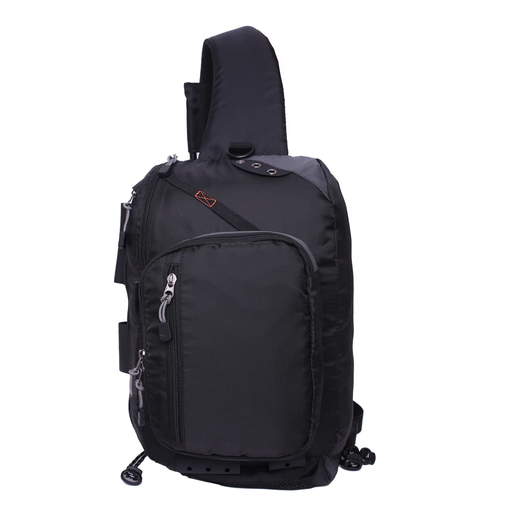 Raprance Fly Fishing Sling Pack Chest Bag Fishing Tackle Storage Shoulder Bag