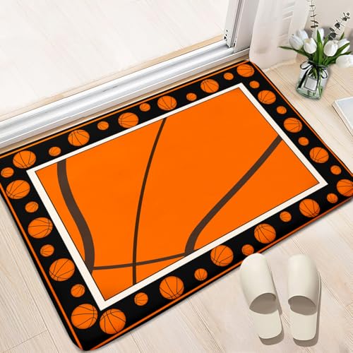 Kids Basketball Mat - Basketball Rug Sports Carpet Rugs, 2'×3'
