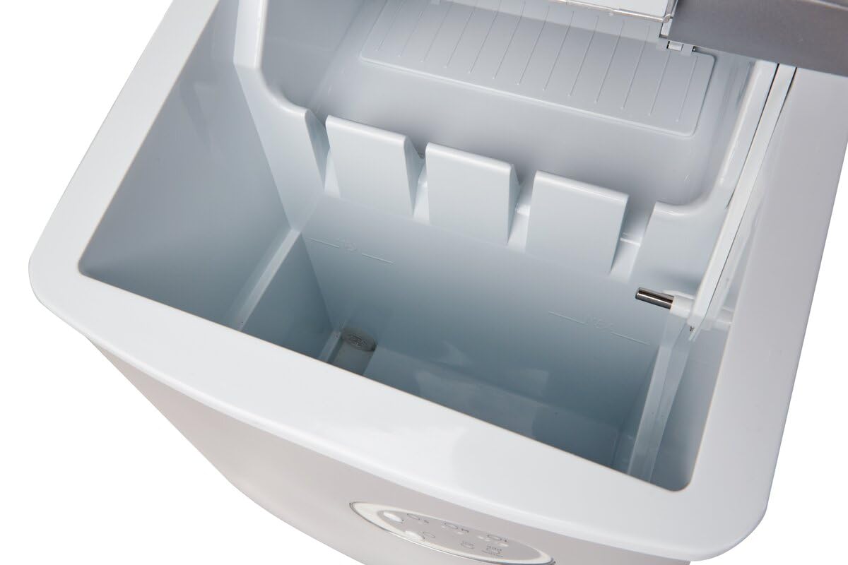 GastroHero Eiswürfelbereiter ECO 15 kg/24h Hohlkegel Eisbereiter 3 Größen Wassertank 3,2 L kompakt Bar Restaurant