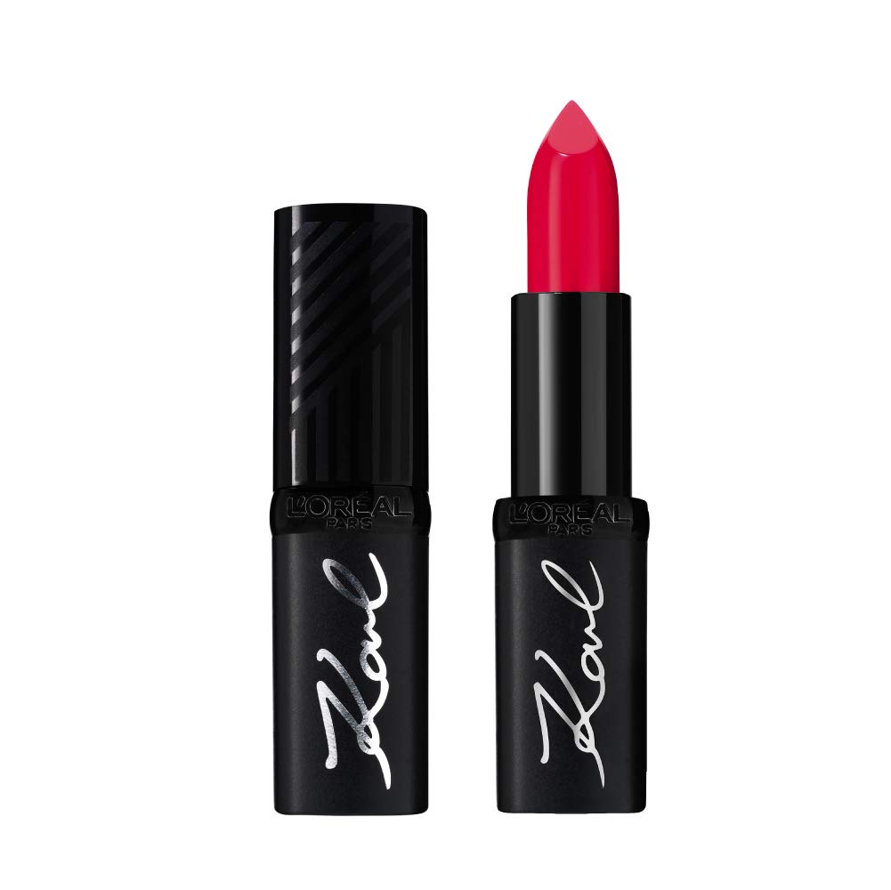 L'Oréal Paris Karl Lagerfeld Lipstick Karismatic Lipstick in Elegant Pink from the Exclusive Karl Lagerfeld Collection - Image 3