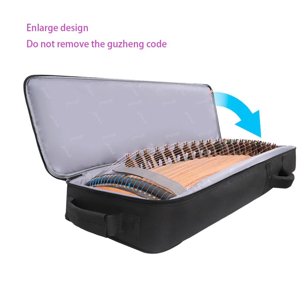 Guzheng Tasche, Chinesische Zither Tasche, Guzheng Instrumentenkoffer, 80cm Tragbare Guzheng Tasche, Guzheng Aufbewahrungstasche, Guzheng Rucksack, Tragetasche für Guzheng, (C)