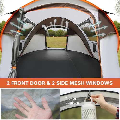 Carpa Instantánea Pop-Up para 4-6 Personas Resistente al Clima miniatura 5
