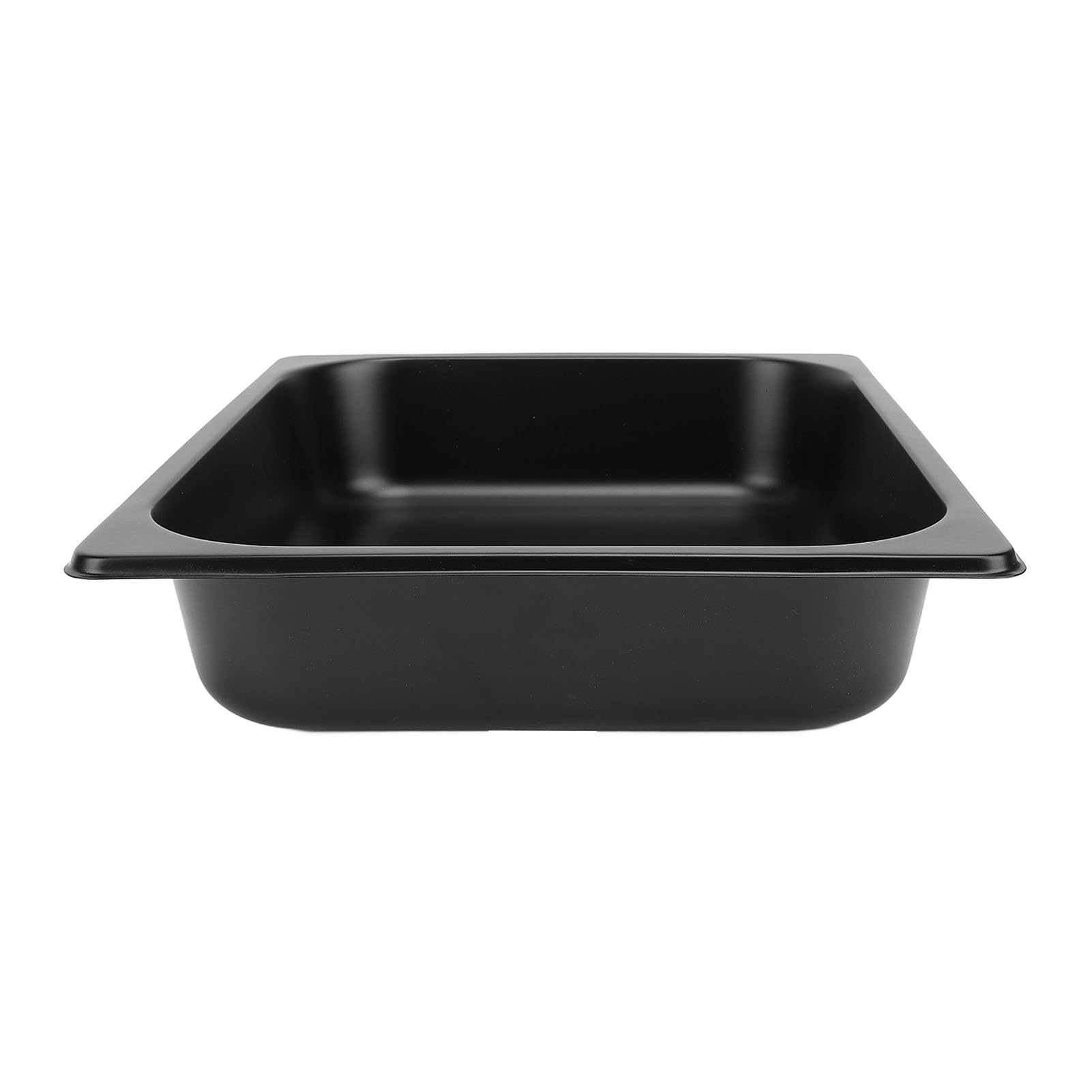 325 x 265 x 65 mm lavello per 304 in acciaio inossibile drenaggio efficiente cucina quadrata lavandino bagno con uscita 40 mm per barca per per roulotte (Spruzzando nero di plastica)
