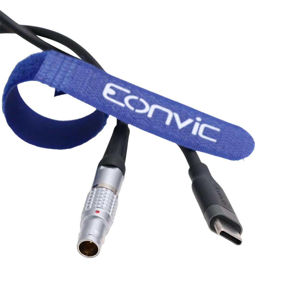Eonvic PD USB C Right Angle to 2 Pin Fast Charging Cable for Tilta Teradek SmallHD Z-CAM Cameras Wireless Video Transmission Power Supply (Straight)