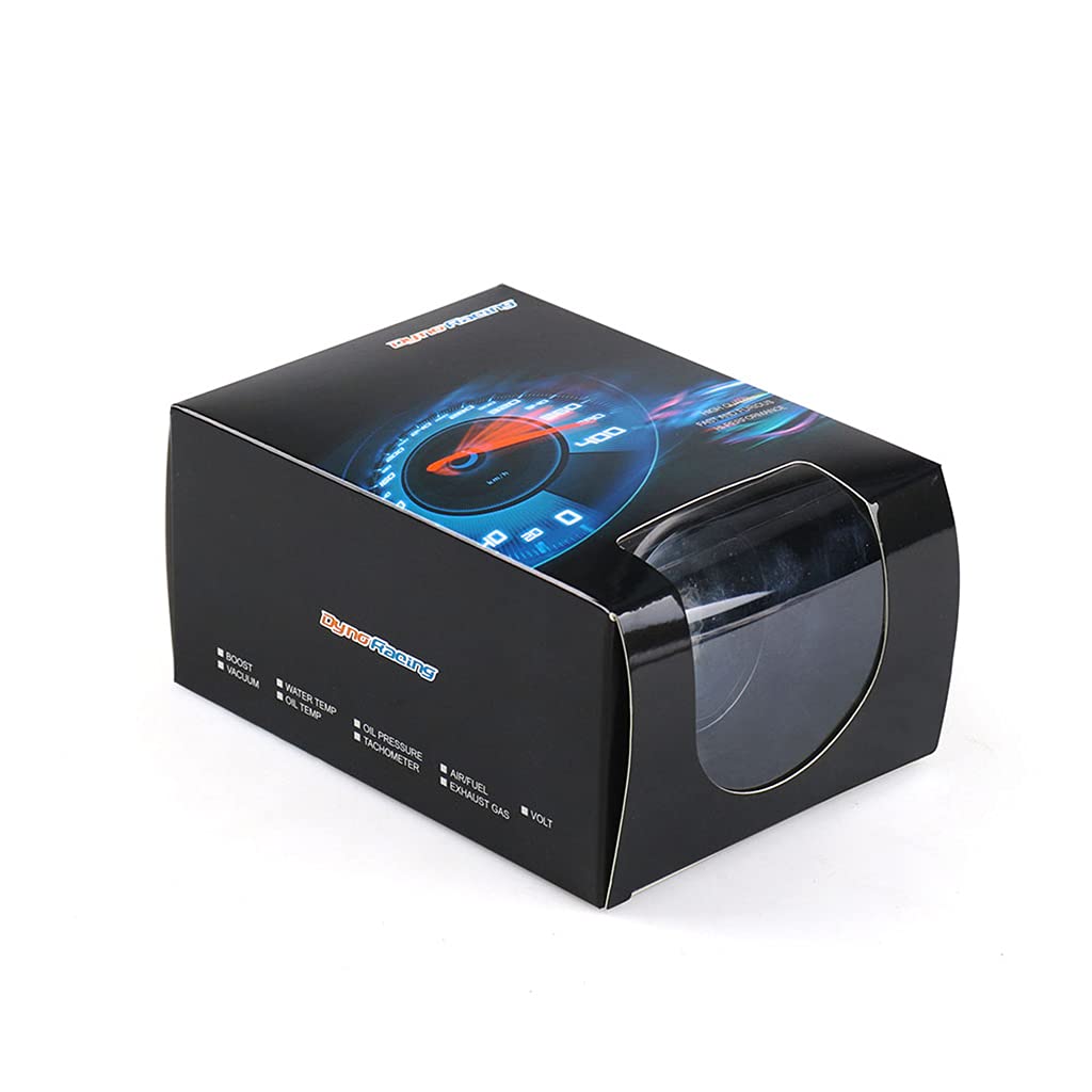 Medidor de temperatura de gas de escape con pantalla LED digital, 52 mm