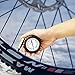 GODESON Presta Valve Tire Pressure Gauge with Bicycle Air Pressure Relief for Road Cycling Tires,Range to 160 PSI/11BAR(Presta Valve Only)