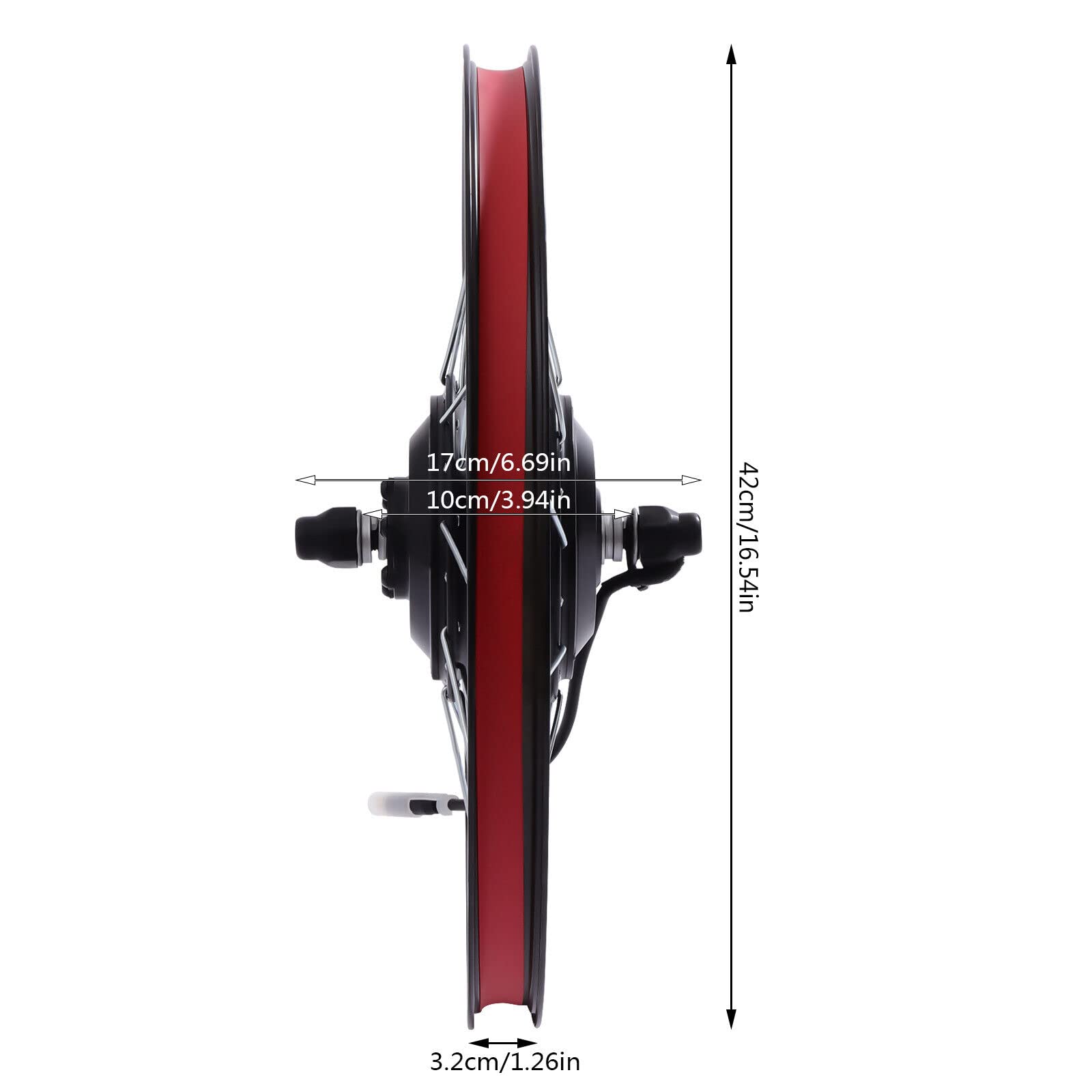SHZICMY Elektryczny silnik rowerowy 20", 36 V, 350 W, zestaw do konwersji roweru na rower elektryczny, z wyświetlaczem LCD, do 24-28 km/h