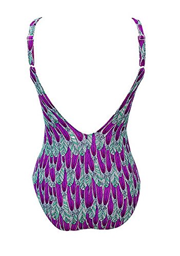 Rosa Faia Carina Women`s One-Piece Swimsuit, ANI-7851, 08C, Bubblegum2