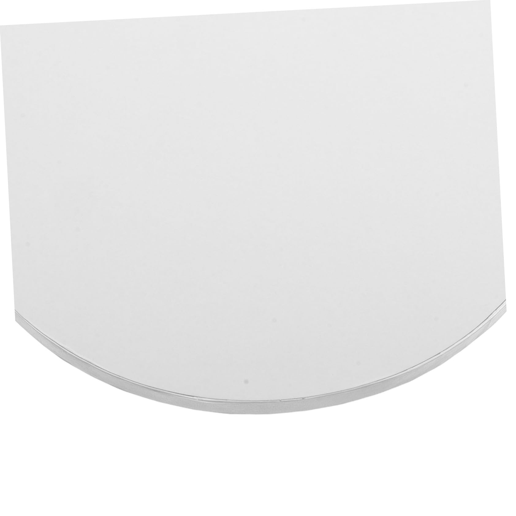 SOIMISS Plateaux à Gâteau Ronds en Papier 5 Pièces, Carton Ondulé Blanc