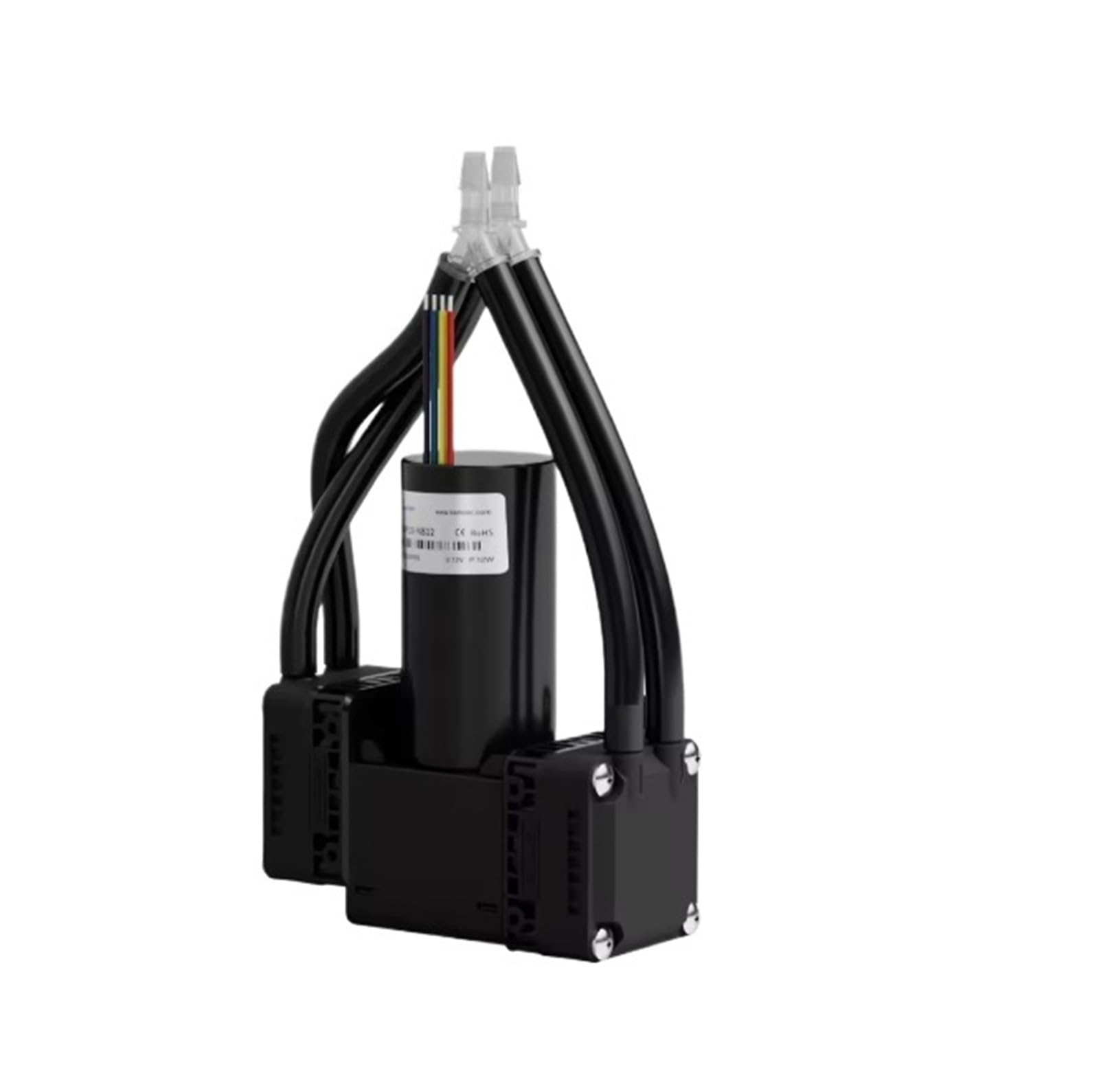 HLVP10-E-B24 Diaphragm Vacuum Pump, 12L/min, 24V BLDC Motor, in Parallel Negative Pressure 0.06Mpa Suction