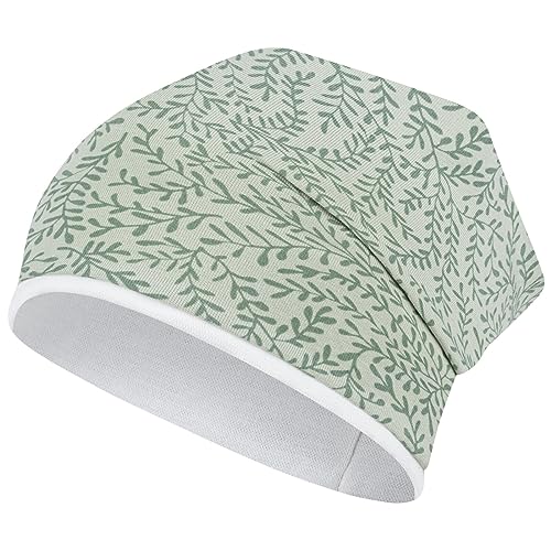 Bonnet d'automne pour fille en coton double couche contre les coups de vent