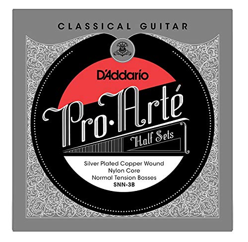 DADDARIO (__I) NVbNM^[ SNN-3B Half Set Pro-Arte Silver Plated Copper Normal Tension