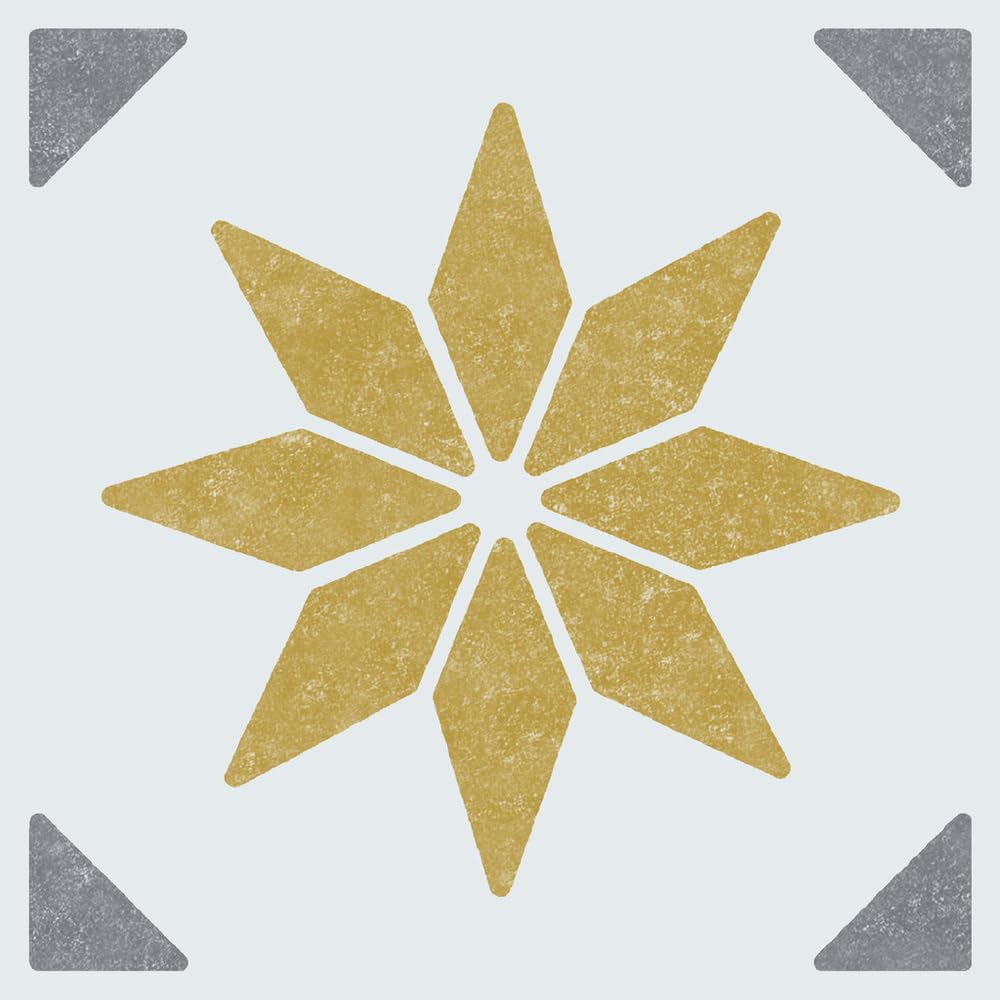 D-C-Fix Self Adhesive Wall Tiles Alia Gold Pack Of 18 Tiles