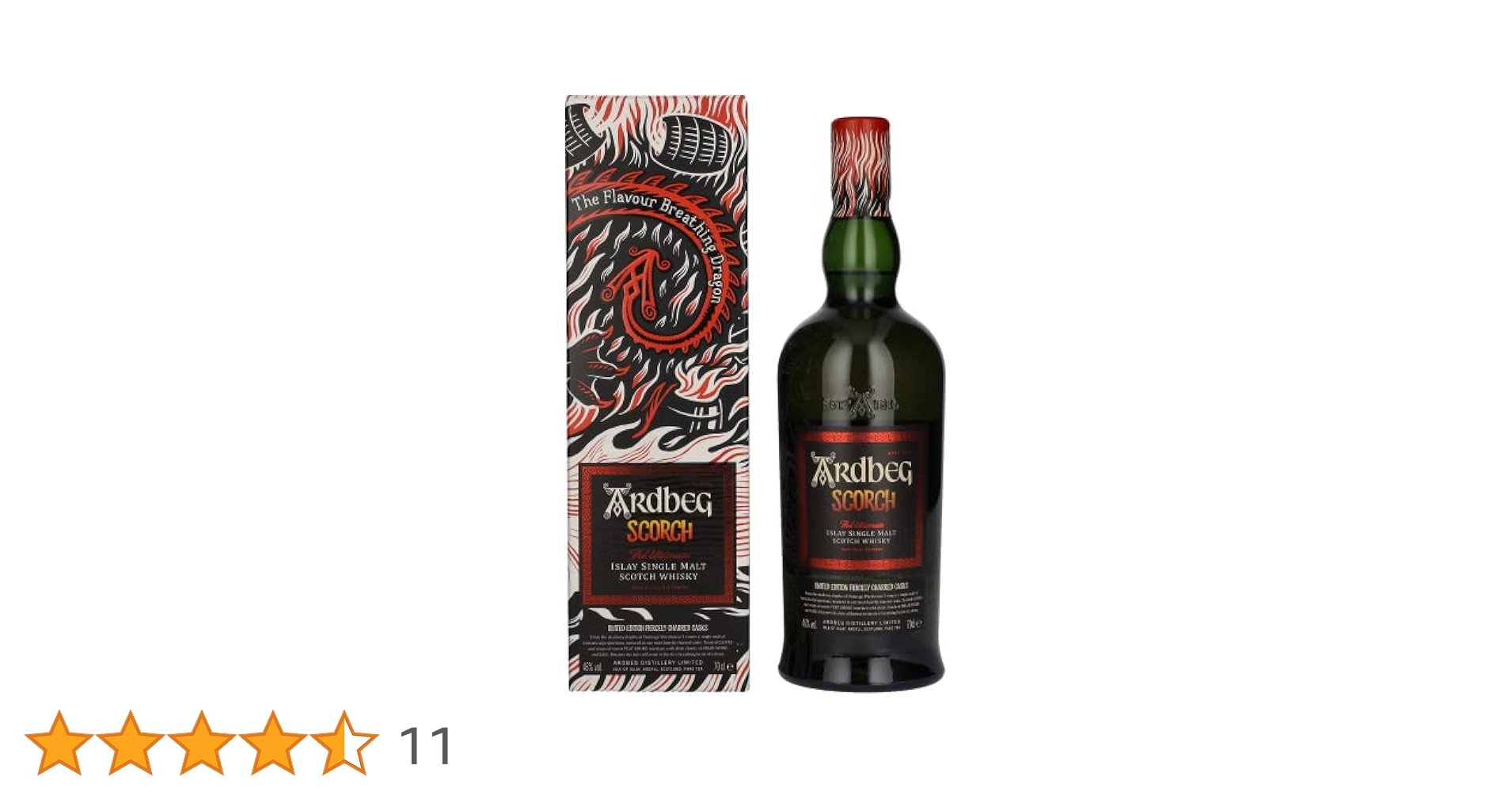 新品　Ardbeg SCORCH アードベッグ スコーチ Amazon.co.jp: アードベッグ スコーチ 正規品 46度 700ml : 食品