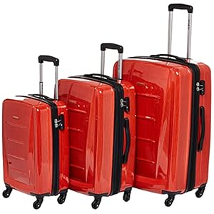 Samsonite Winfield 2 Hardside Luggage with Spinner Wheels, Orange, 3-Piece Set (20/24/28)