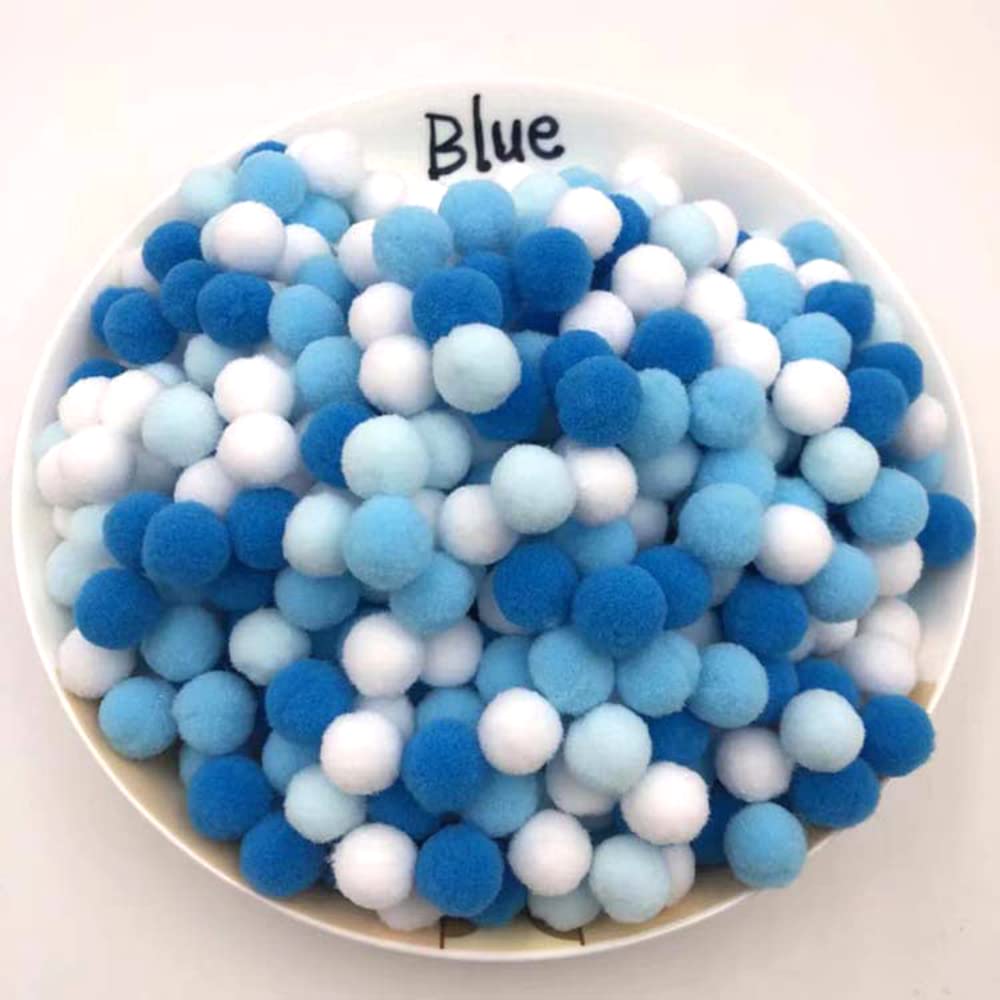1000 Pompons Mini 10 Mm Multicolores – Petits Pompons Moelleux Pour DIY, Déco, Artisanat Enfant, Couture & Projets Créatifs