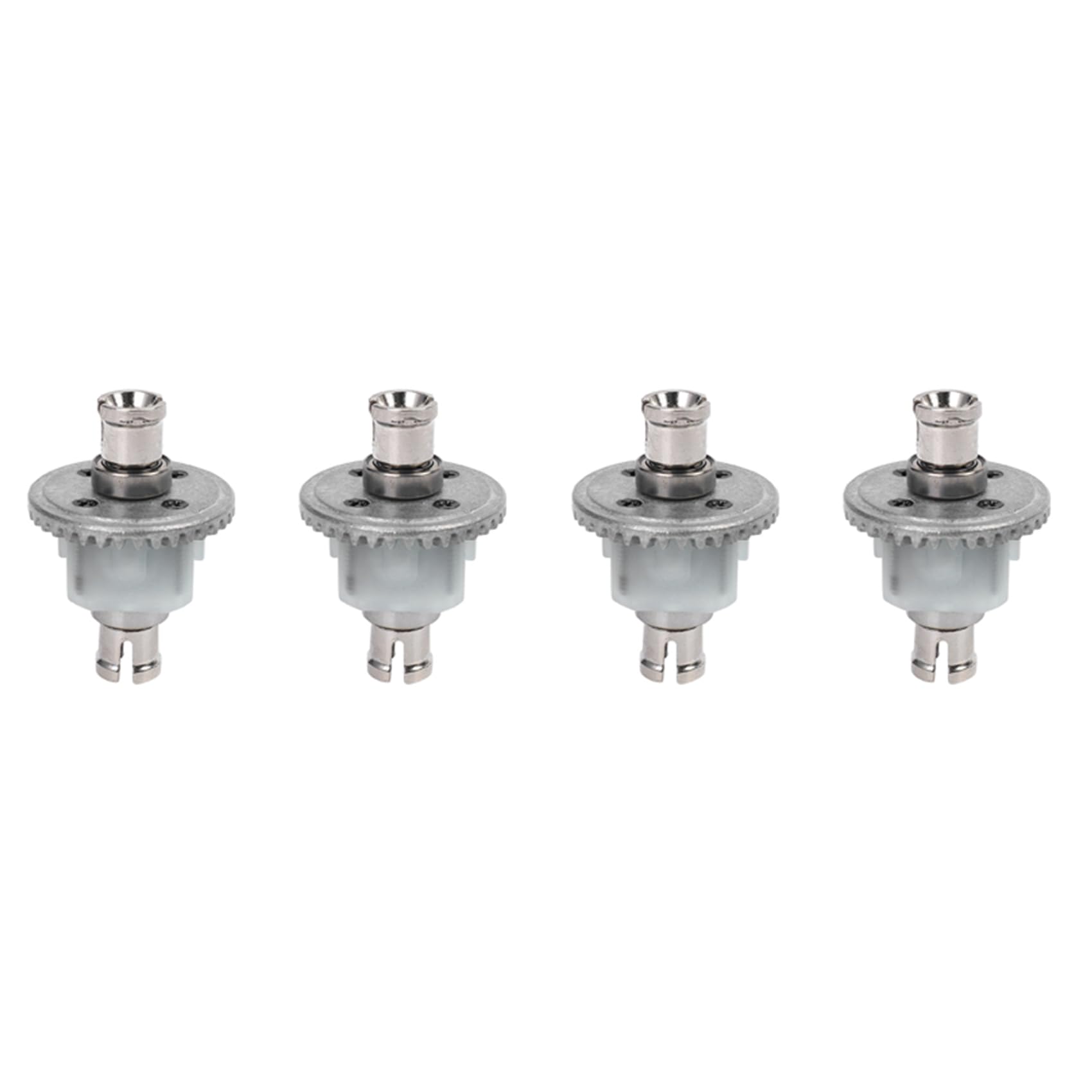 Lckiioy 4X Différentiel de Voiture Télécommandée 55-ZJ06 pour 9125 9155 9156 Xinlehong 9125 9155 9156 1/10 1/12 Pièces de Rechange de Voiture Télécommandée