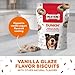 Milk-Bone Dunkin' Vanilla Glaze Flavor Dog Biscuits with Other Natural Flavors, 8 oz Bag