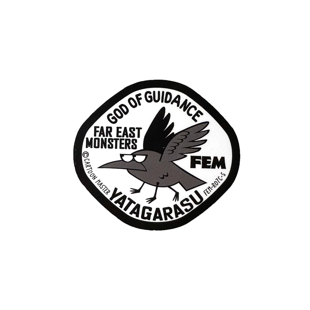 Amazon | FAR EAST MONSTERS ステッカー/ [YATAGARASU 八咫烏
