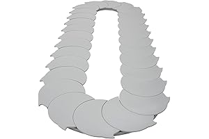 360° Manual Swivel Adjustable Dining Table Food Train Serving Turntable 5.25ft, MNBR110