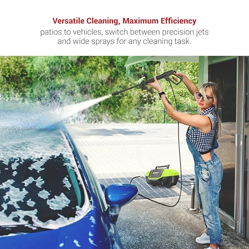 Image of DYLECT Turbo Lance for High Pressure Washer - Delivers Heavy-Duty Jet Spray | Rust-Resistant, Leakproof | Quick Connect Nozzle for Deep Cleaning Performance (Compatible with Ultra Power & Power Max)
