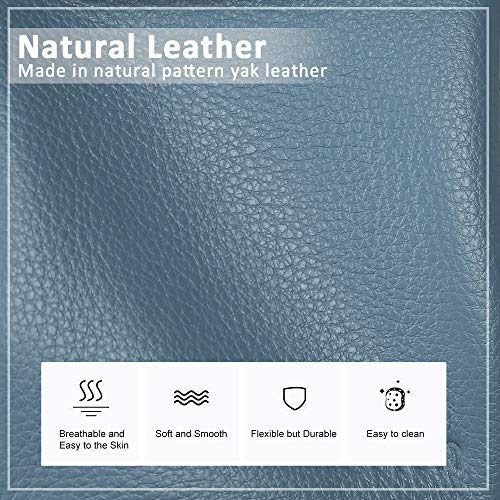 Image of befen Genuine Leather Small Crossbody Bags for Women Cell Phone Bag Cross Body Purses,Silver Zipper