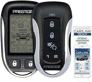 Prestige APS997Z Two-Way LCD Confirming Remote Start & Alarm 1-Mile Range
