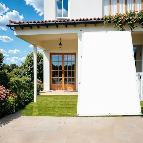 Voile d'ombrage polyester pour abriter une grande tablée des rayons du soleil - 2