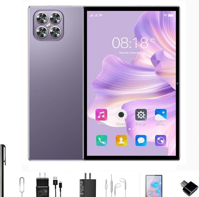 Tablet K11 12 GB de RAM + 512 GB de ROM, tela imersiva de 10,1 po...