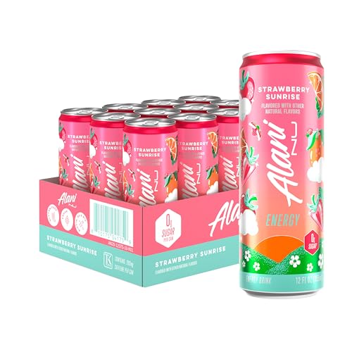 Alani Nu Strawberry Sunrise Sugar Free Energy Drink (Pack of 12) - image 1
