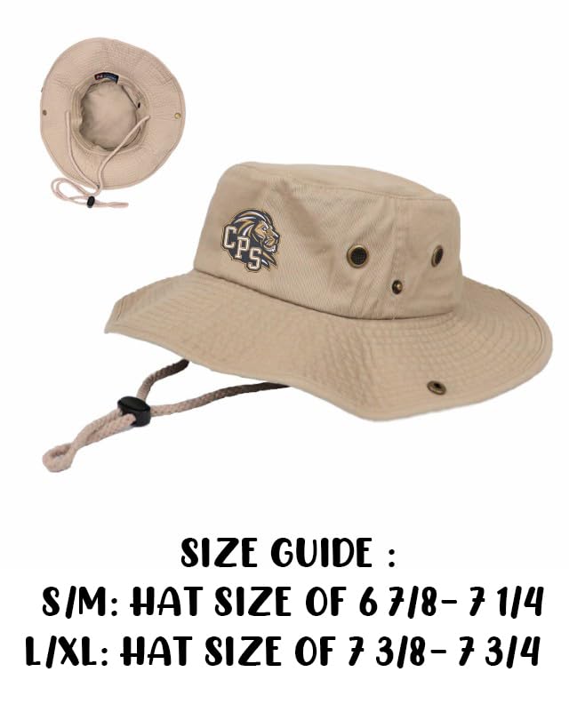 INK STITCH Unisex 1510 Custom Personalized Add Your Logo Texts Embroidery Safari Summer Bucket Hats (as1, Alpha, s, m, Navy)