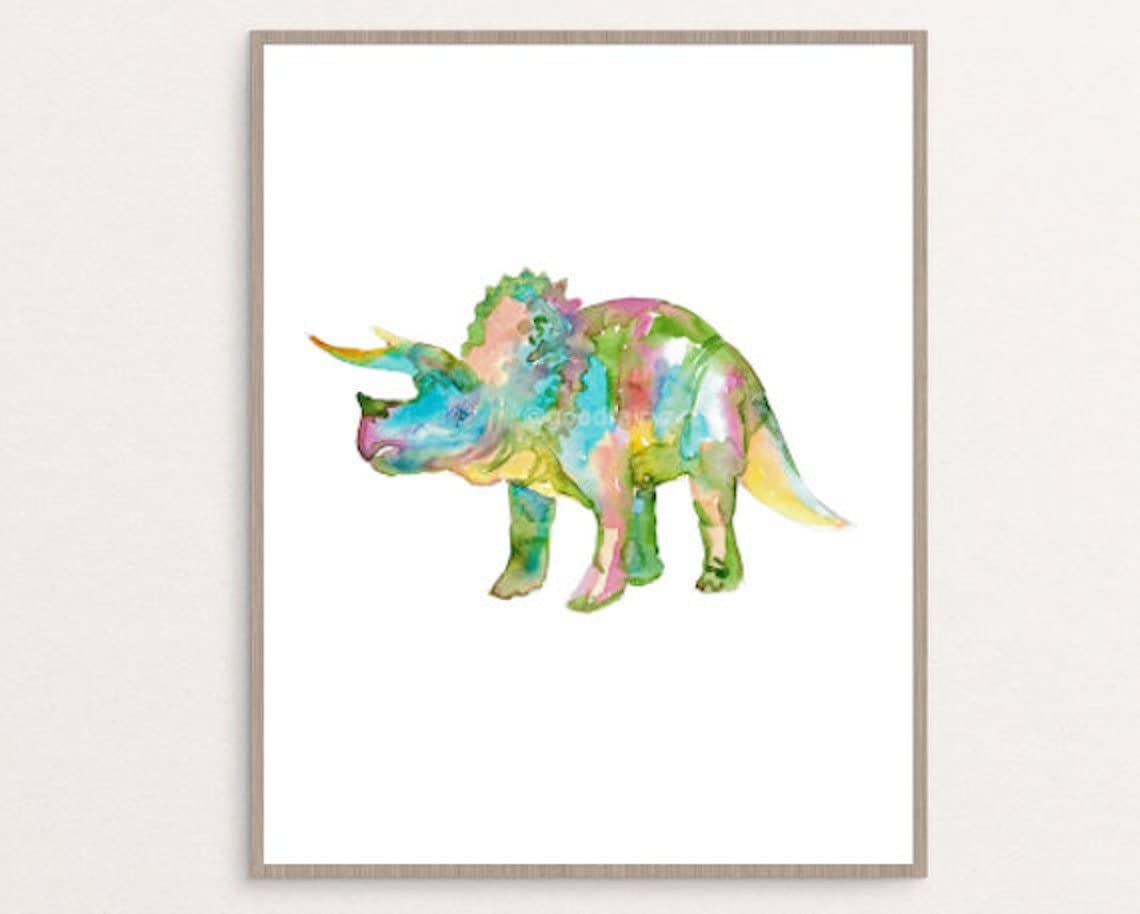 Amazon.co.jp: Ara Step Dinosaurs ファニーアートポスター