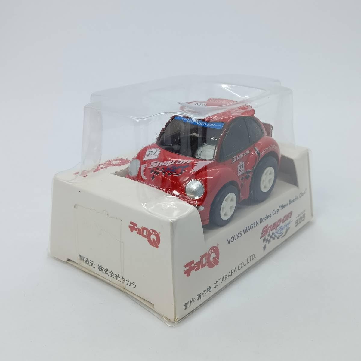 Amazon.co.jp: チョロQ New Beetle Cup Car Snap-on Racing スナップ