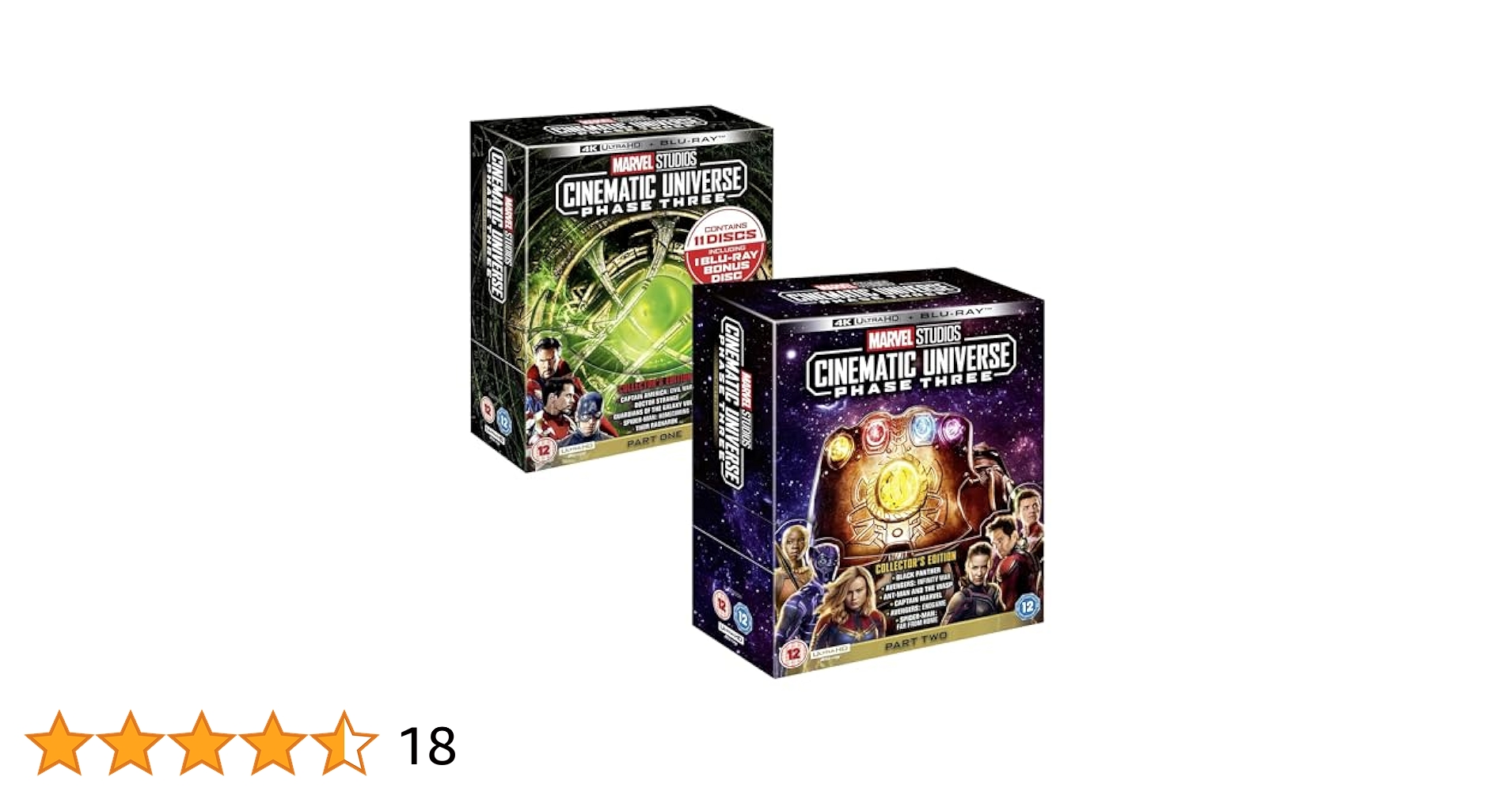 MCU フェーズ3 セット売り　22作品　DVD&Blu-rayセット MCU フェーズ3 セット売り 22作品 DVD&Blu-rayセット 洋画・外国映画