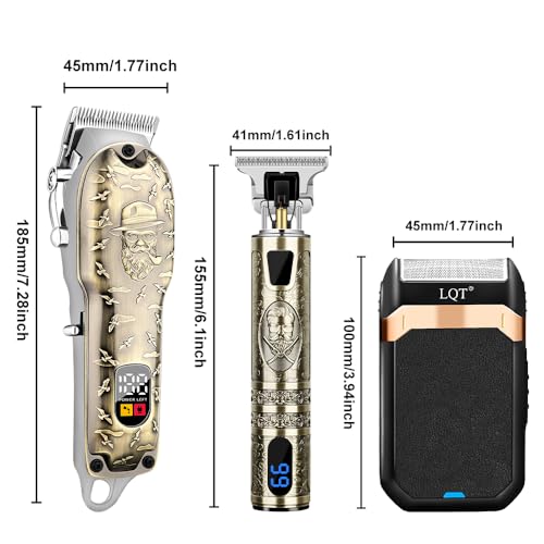 Hair-Clippers-Set-for-Men-Hair-Clipper-Trimmer-with-LED-Display-Professional-Cordless-Hair-Clipper-Shaver-Beard-Trimmer-Hair-Cutting-Machine-for-Men-Holiday-Gift-for-Him-Fathers-Day-Gift Hair Clippers Set for Men Hair Clipper Trimmer with LED Display Professional Cordless Hair Clipper Shaver Beard Trimmer Hair Cutting Machine for Men Holiday Gift for Him Fathers Day Gift