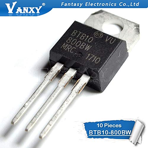 HATOLY 10PCS BTB10-800BW TO-220 BTB10800BW TO220 BTB10-800 BTB10 Venta ...