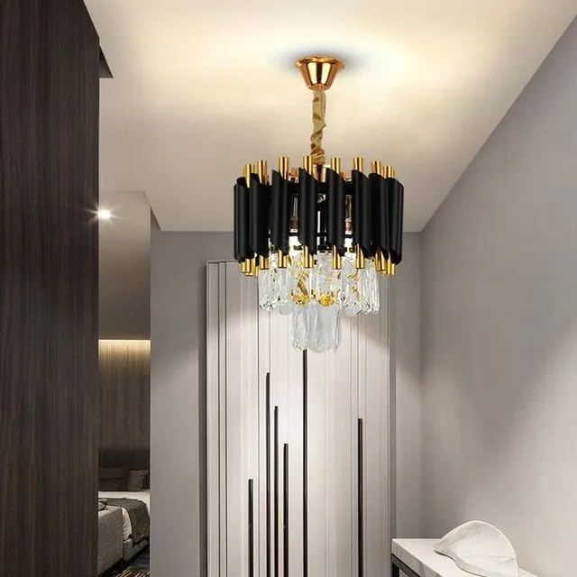 swanart Crystal Pendant Chandelier Ceiling Lights Multicolor Fixture ck (Black) Ma (B0CF62KCGK) Amazon Price History, Amazon Price Tracker