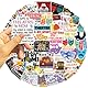 Theater Sticker Set Aufkleber Jugendliche Erwachsene 50 Stück Funny Wasserfeste Vinyl Decals Auto Motorräder Fahrrad Skateboard Snowboard Gepäck Laptop Koffer Helm Motorrad Computer