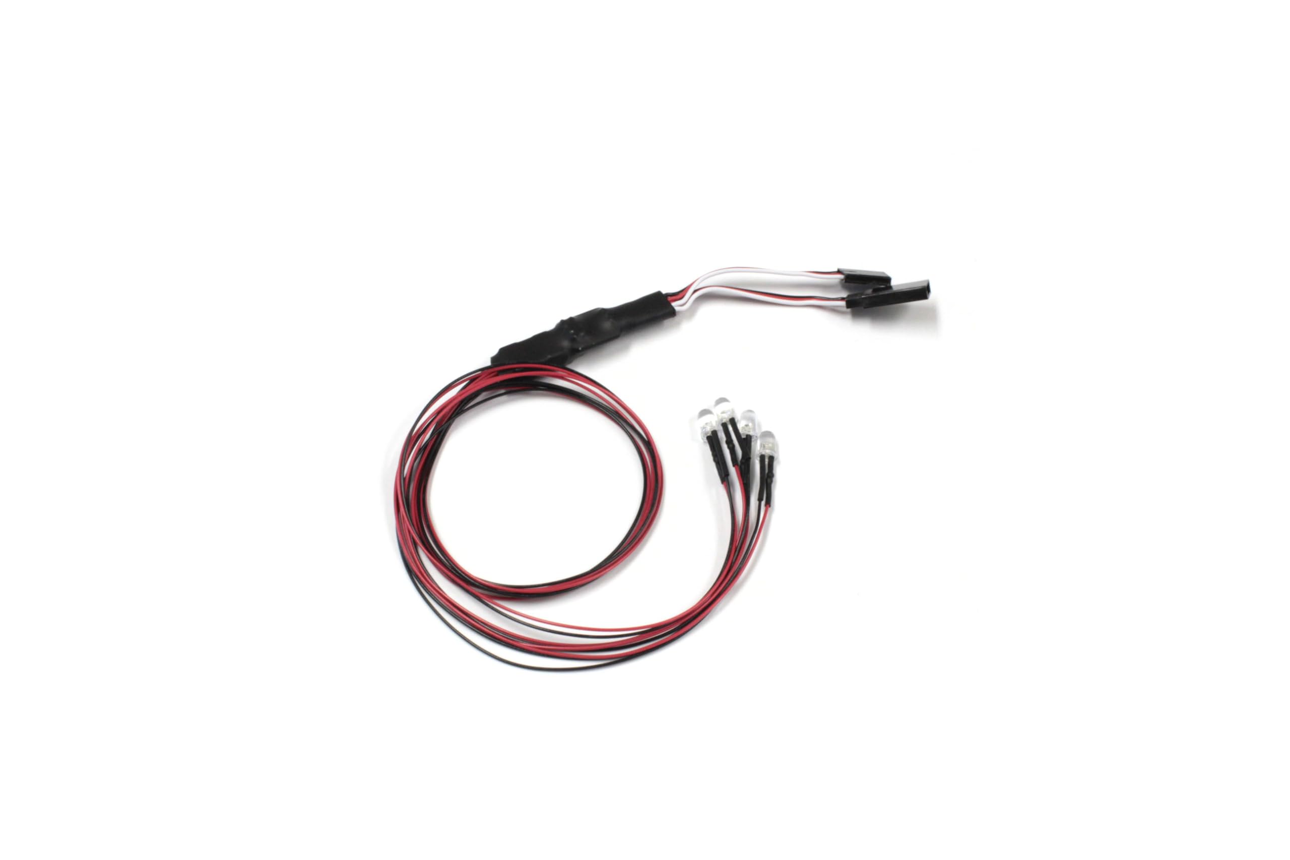 ミニッツ　LEDライト　オーダーメイド 再生産】LEDライトユニット クリア＆レッド（MINI-Z Sports用