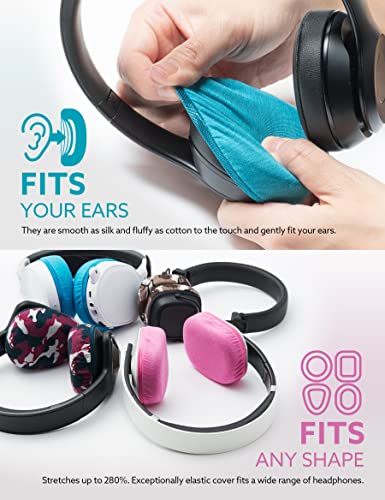 Mimimamo Super Stretch Headphone Cover M Size (Black) miniatura 3