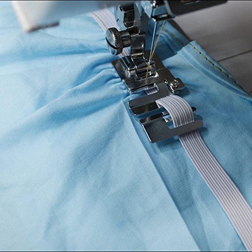 Prensatelas elástico para máquina de coser doméstica miniatura 2
