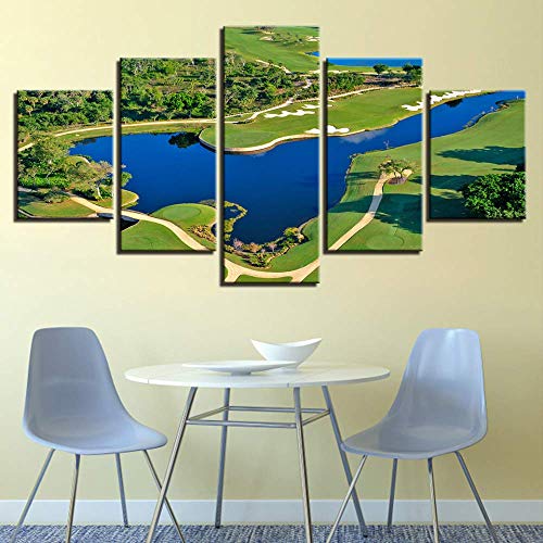 Toile décorative paysage de lac avec impression haute définition - 4