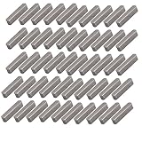 uxcell 14mmx3mmx3mm Carbon Steel Key Stock Keystock Gray 50pcs